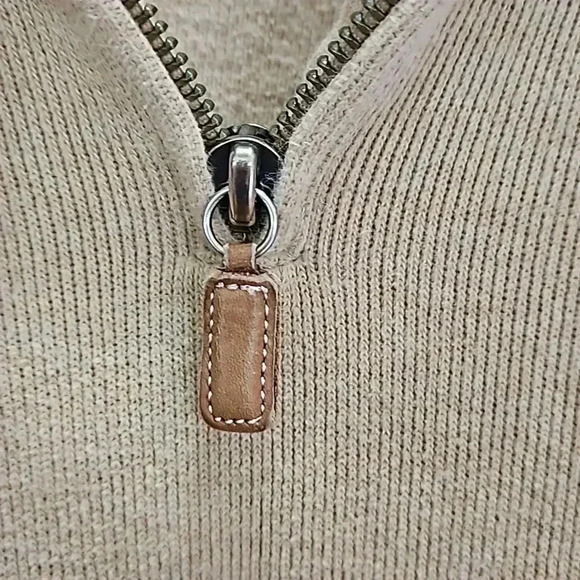 Polo by Ralph Lauren Tan Quiet Luxury Old Money Heritage Classic cozy Size Lg - Picture 5 of 7